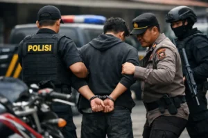 pencuri bengkel motor medan ditangkap polisi