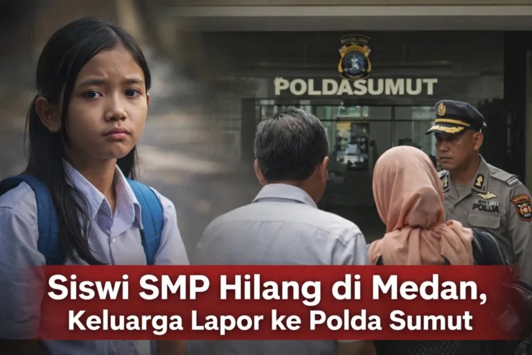 Siswi SMP hilang di Medan dilaporkan keluarga ke Polda Sumut setelah tidak pulang selama dua minggu