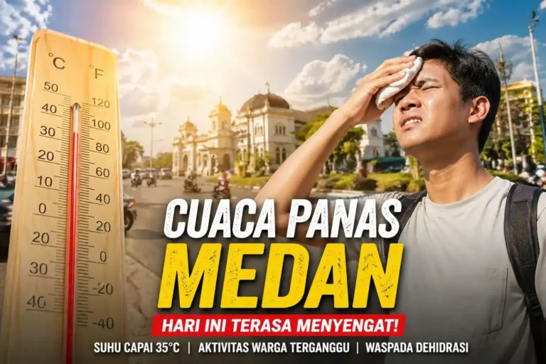 Cuaca-Panas-Medan