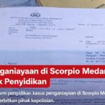 Dokumen penyidikan kasus penganiayaan di Scorpio Medan